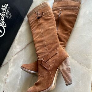 Seychelles Whiskey Suede Folklore Boots - Sz 8.5